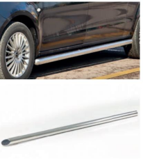 Volkswagen Amarok 2010-2017 Uyumlu Yedek Parça Off Road Yan Basamak (Sport Style) Krom AQM4WD PSS01