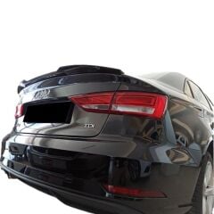 Audi A3 8v Sedan 2013 - 20  Uyumlu Voltex Spoiler Plastik Boyasız