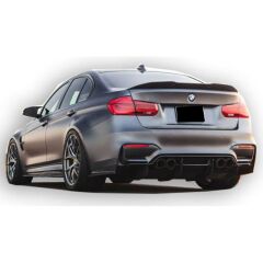 Bmw F30 3 Serisi Psm 2012 - 2018 Uyumlu Spoiler Plastik Boyasız