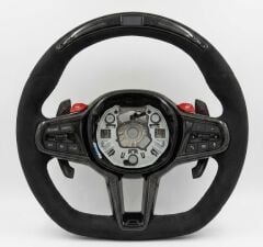 BMW G20 Karbon M Direksiyon (Nubuk / Alcantara Kaplama & LED Display), yüksek kaliteli karbon