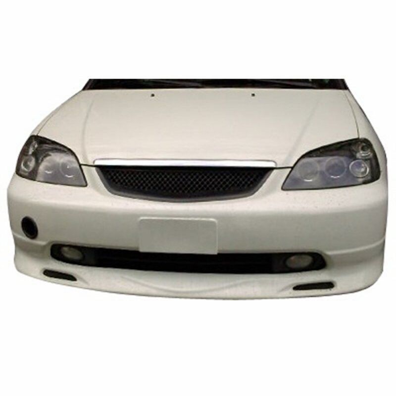 Honda Vtec Uyumlu Yedek Parça Makyajsız Kasa Ön Tampon Eki Boyalı