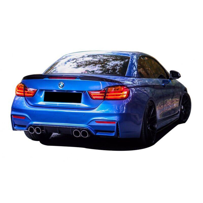 Bmw F33 4 Serisi M4 2012-2019 Uyumlu Spoiler Plastik Boyasız