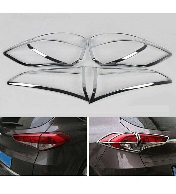 Hyundai Ix35 2010+ Uyumlu Arka Stop Kaplama ABS Krom Parça
