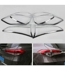 Hyundai Ix35 2010+ Uyumlu Arka Stop Kaplama ABS Krom Parça