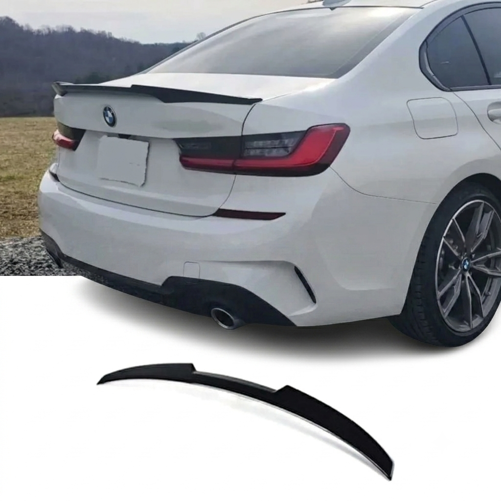 BMW G20 İçin Uyumlu M4 Spoiler Boyasız Plastik