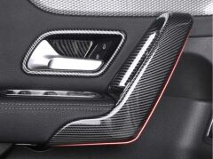 Mercedes W177 A Serisi 2019+ Uyumlu Yedek Parça Kapı Kolçak Kaplama Karbon