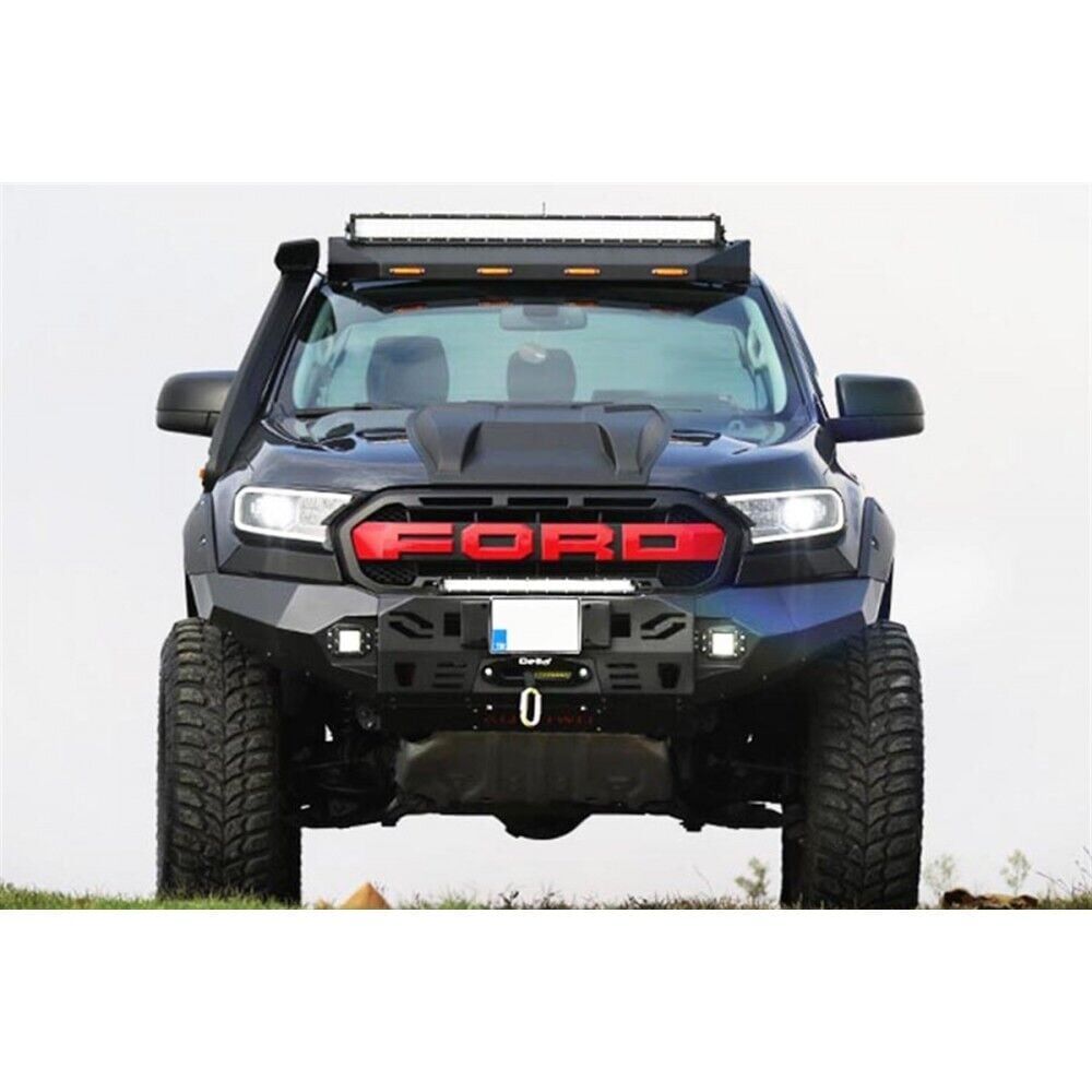 Ford Ranger Uyumlu Off Road 2012-2021 Çelik Ön Tampon Koruma AQM4WD S50