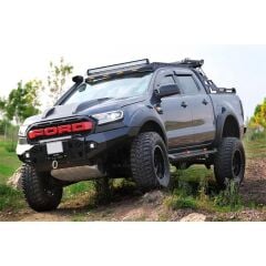 Ford Ranger Uyumlu Off Road 2012-2021 Çelik Ön Tampon Koruma AQM4WD S50