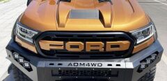 Ford Ranger Uyumlu 2015-2021 Off Road Çelik Ön Tampon Koruma AQM4WD M50