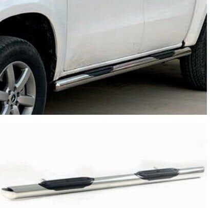 Nissan Navara 2010-2016 Off Road Uyumlu Yan Basamak (Dragos Plus) Krom AQM4WD PTT01