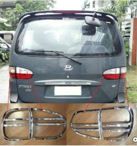 Hyundai Starex 1997-2007 Uyumlu Arka Stop Kaplama Abs Krom
