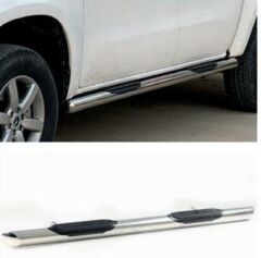 Mitsubishi L200 2007-2019 Off Road Yan Basamak (Dragos Plus) Krom AQM4WD PTT01