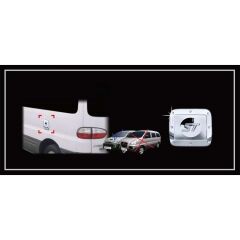 Hyundai Starex 1997-2007 Uyumlu Depo Kapağı Kaplama Krom