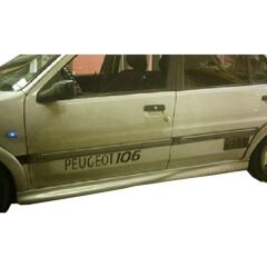 Peugeot 106 Uyumlu Yedek Parça Yan Marşpiyel Boyasız