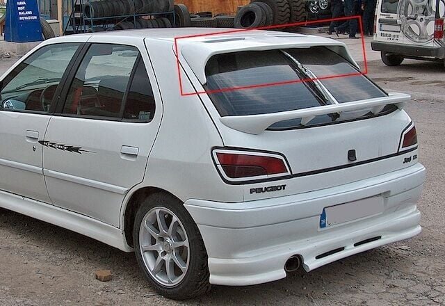 Peugeot 306 Uyumlu Yedek Parça  Spoiler