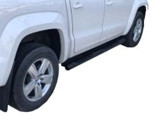 Mercedes X-Class 2017+ Uyumlu Yedek Parça Off Road Yan Basamak (Dragos Plus)  Siyah AQM4WD PTT02