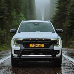 Ford Ranger Uyumlu 2006+ Off Road Ön Tampon Koruma Demiri Siyah Face Off AQM4WD PST15