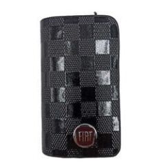 Fiat Uyumlu Yedek Parça Fermuarlı Parlak Deri Anahtar Kabı