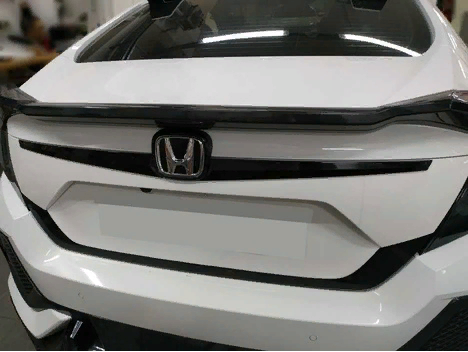 Honda Civic Fc5 2016-2020 Uyumlu Bagaj Arma Çıtası Piano Black