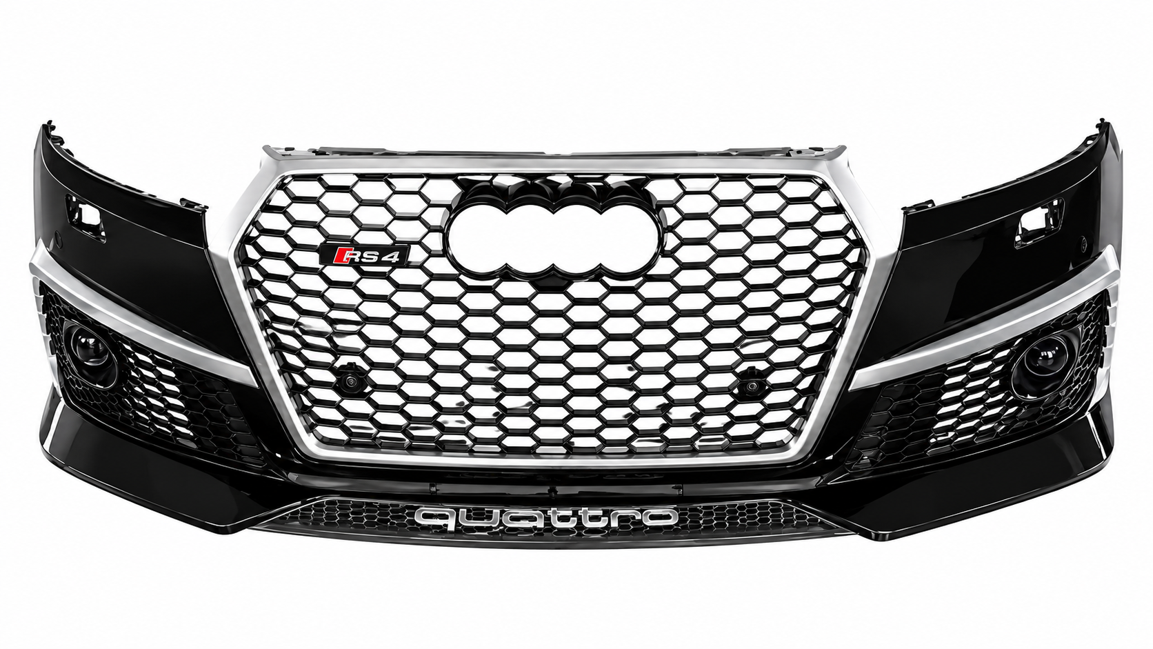 Audi Q7 2015-2018 Rsq7 Uyumlu Ön Tampon Panjur Set