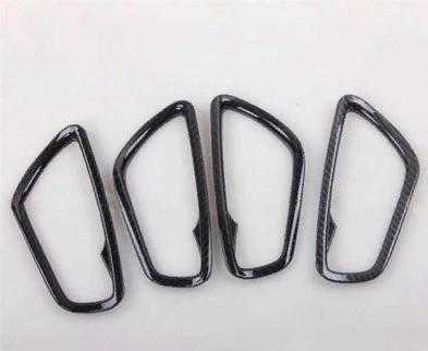 Honda Civic Fc5 2016-2020 Uyumlu Yedek Parça İç Kapı Kolu Çerçevesi Karbon İnce