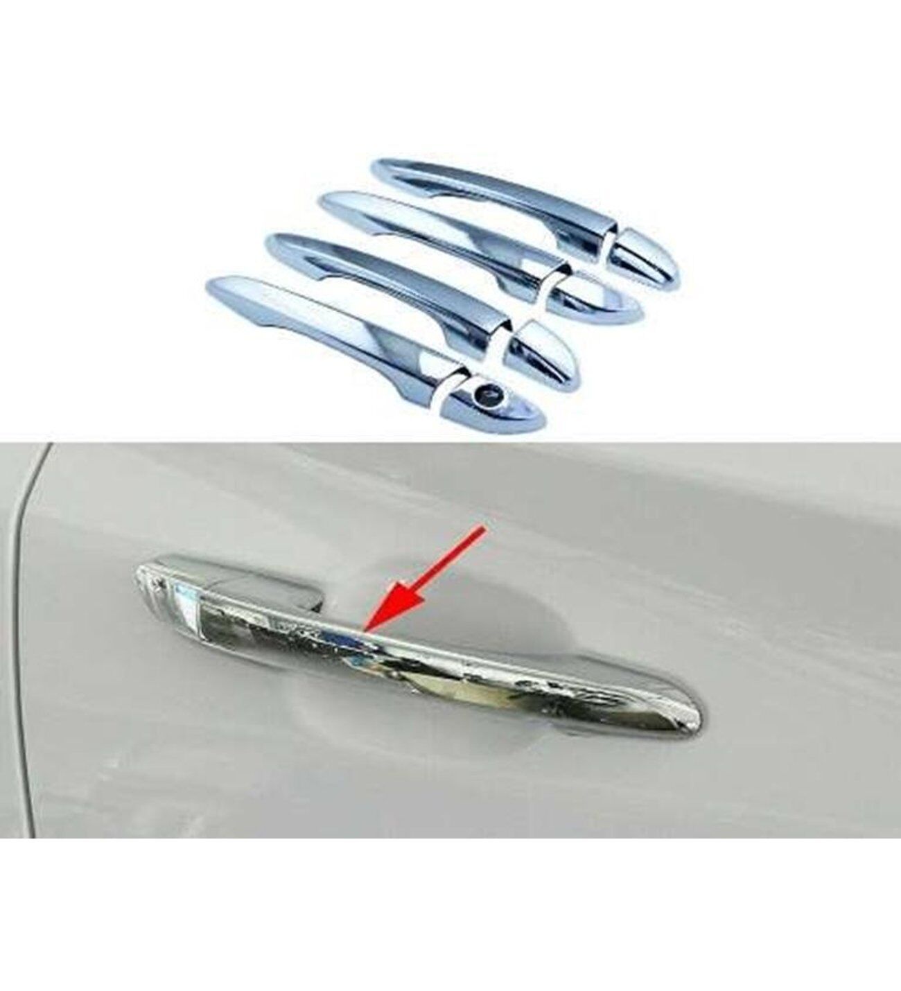 Hyundai Tucson 2015+ Uyumlu Yedek Parça Kapı Kolu ABS Krom Parça