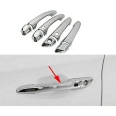 Hyundai Tucson 2015+ Uyumlu Yedek Parça Kapı Kolu (Sensörlü) ABS Krom Parça
