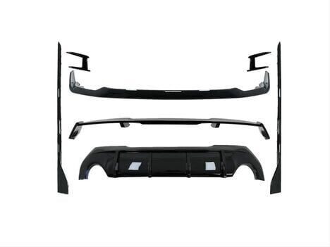 Bmw F40 1 Serisi Uyumlu Yedek Parça M-Tech Aerokit (Parlak Siyah)