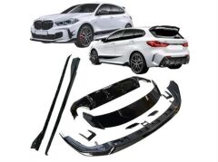 Bmw F40 1 Serisi Uyumlu M-Tech Aerokit (Parlak Siyah)