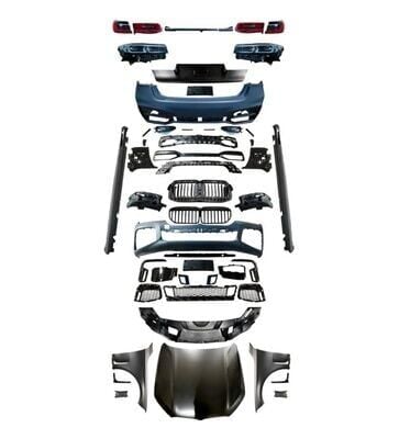 Bmw 7 Serisi G11 To G12 Uyumlu Yedek Parça Facelift Body Kit ( Far Stop Bagaj Çamurluk Kaput Dahil )