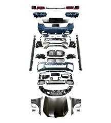 Bmw 7 Serisi G11 To G12 Uyumlu Facelift Body Kit ( Far Stop Bagaj Çamurluk Kaput Dahil )