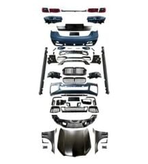 Bmw 7 Serisi G11 To G12 Uyumlu Facelift Body Kit ( Far Stop Bagaj Çamurluk Kaput Dahil )