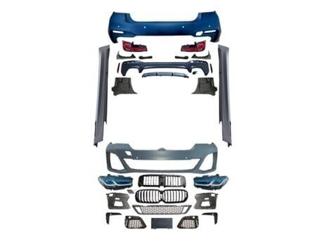 Bmw G30 (2017-2019) İçin 2020+ Uyumlu Lci M-Tech Facelift Body Kit