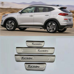 Hyundai Tucson 2015-2020 Uyumlu  Dış Kapı Eşiği Krom Parça