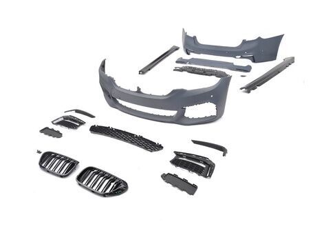 Bmw 5 Serisi G30 IÇIN Uyumlu Yedek Parça M-Tech Body Kit 2018-2020 (Panjur Dahil)