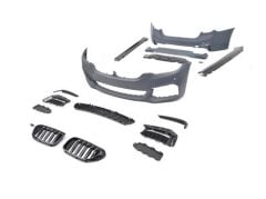 Bmw 5 Serisi G30 IÇIN Uyumlu Yedek Parça M-Tech Body Kit 2018-2020 (Panjur Dahil)