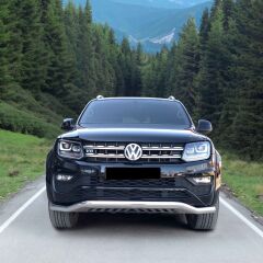 Ford Ranger Uyumlu Yedek Parça 2006+ Off Road Saclı Ön Koruma Ön Tampon Koruma Demiri Krom GloPlus AQM4WD PST21