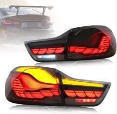 Bmw F32-36 Uyumlu Dragon Led Stop - Smoke