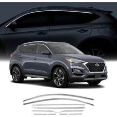 Hyundai Tucson 2015-2020 Uyumlu Yedek Parça Cam Üst Çıtası Krom