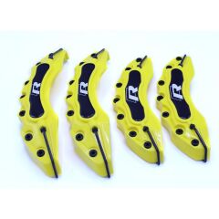 Volkswagen Logolu Uyumlu Yedek Parça Kaliper Kapağı Sarı 4 Parça