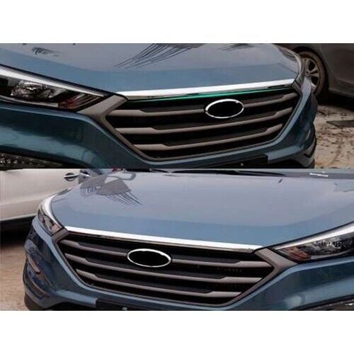 Hyundai Tucson 2015-2020 Uyumlu Ön Kaput Koruma Krom