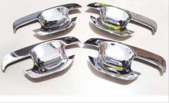 Toyota Hilux Vigo 2012-2015 Uyumlu Yedek Parça Kapı Kolu İç Kaplama Krom