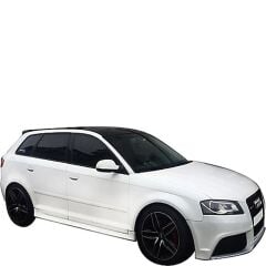 Audi A3 8P Hb  Uyumlu 5 Kapı 2003 - 2012 Rs Marşpiyel Plastik Boyasız