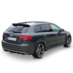 Audi A3 8P Hb  Uyumlu 5 Kapı 2003 - 2012 Rs Marşpiyel Plastik Boyasız