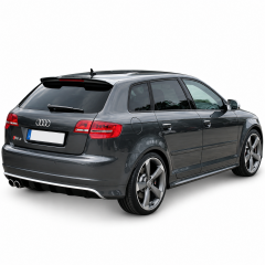 Audi A3 8P Hb  Uyumlu 5 Kapı 2003 - 2012 Rs Marşpiyel Plastik Boyasız
