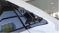 Honda Civic Fk7 2016-2020 Uyumlu  Hb Kelebek Kaplama Piano Black