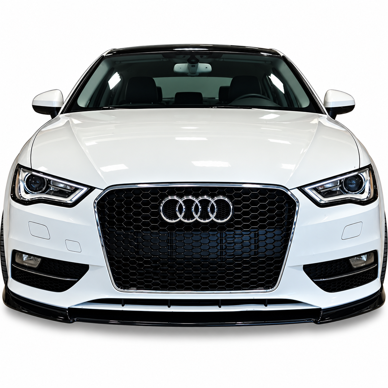 Audi A3 8V 2012-2016  Uyumlu Ön Ek Plastik Boyasız