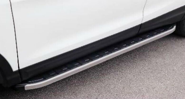 Toyota Revo 2010-2015 Uyumlu Off Road Yan Basamak (Quantum Grey) Gri AQM4WD