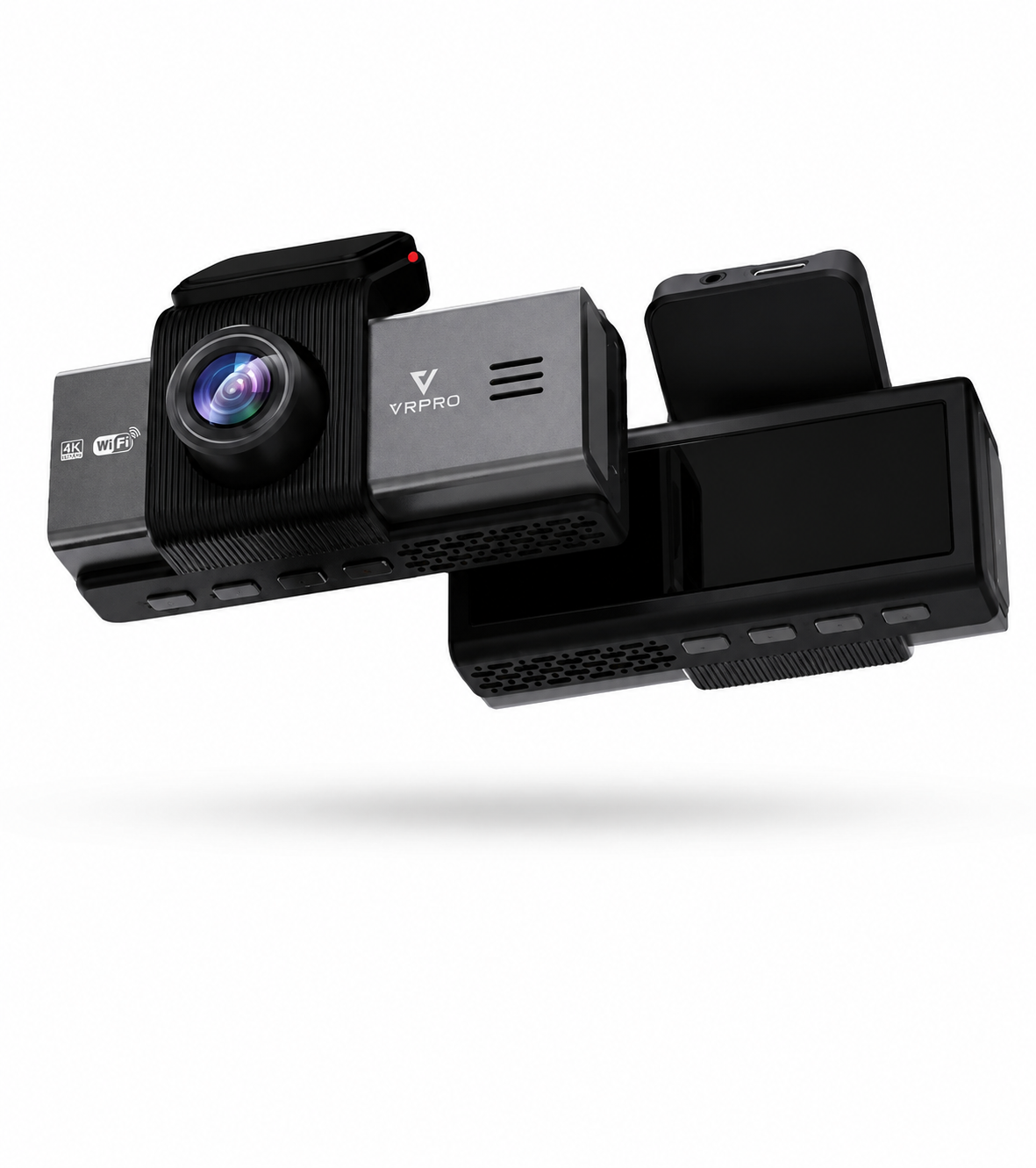 Eyron 4K + 2K Ultra HD WiFi Araç Kamerası Vrpro