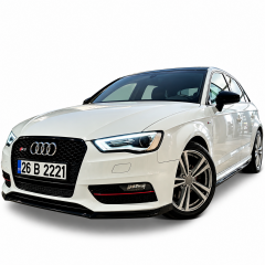 Audi A3 8V Hb 2012 - 16  Uyumlu Yan Marşpiyel Plastik Boyasız